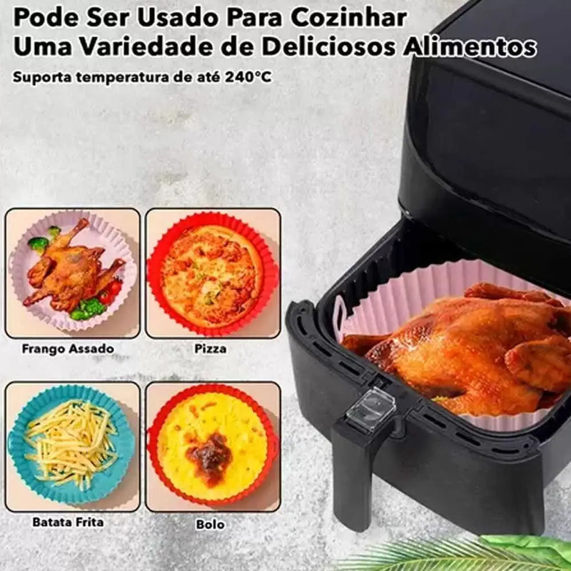 Kit 6 Capas Protetoras de Silicone para AirFryer